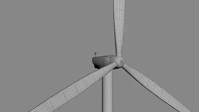 Wind Turbine Animated