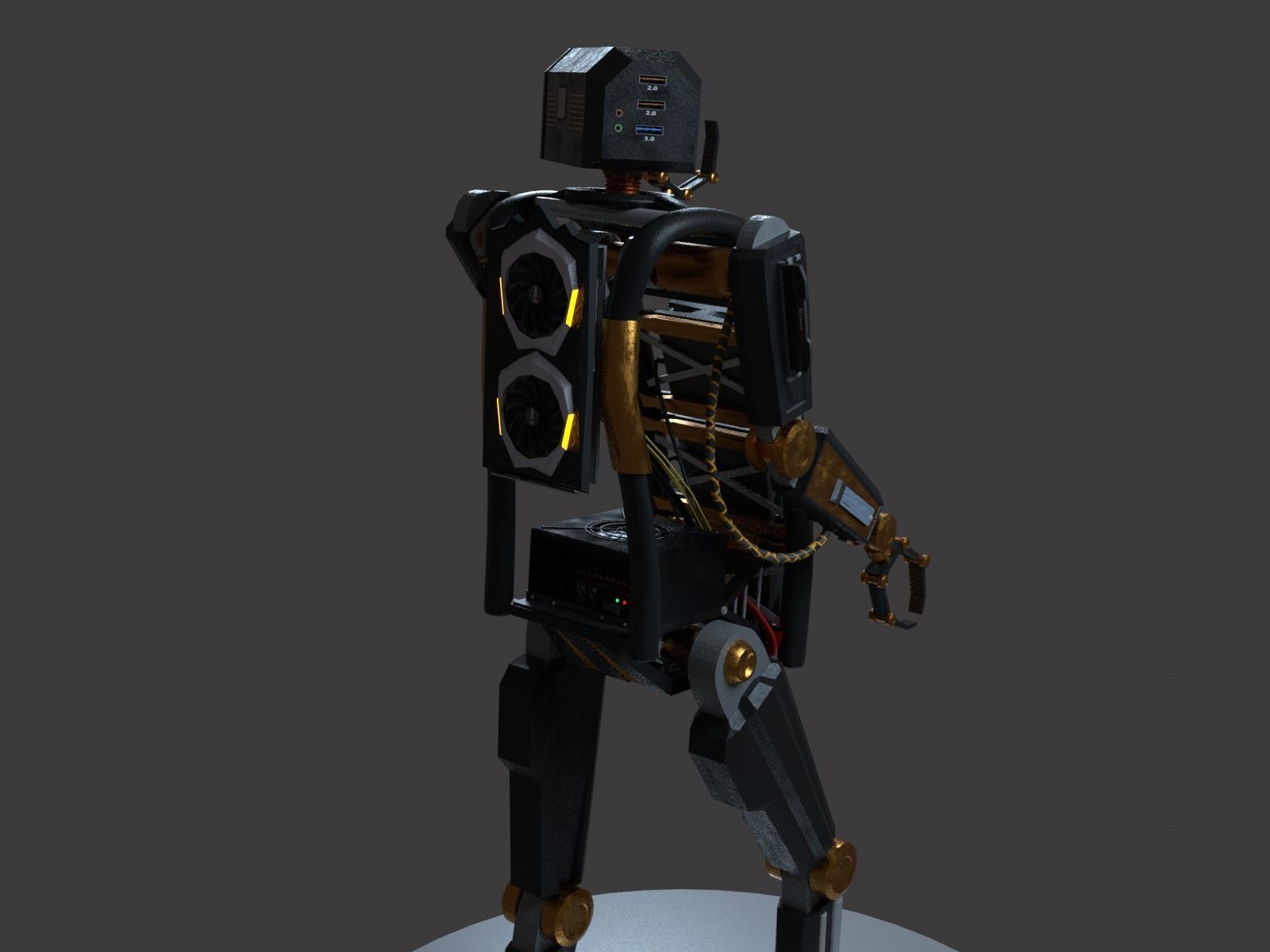 RoboPC 3D print model_2