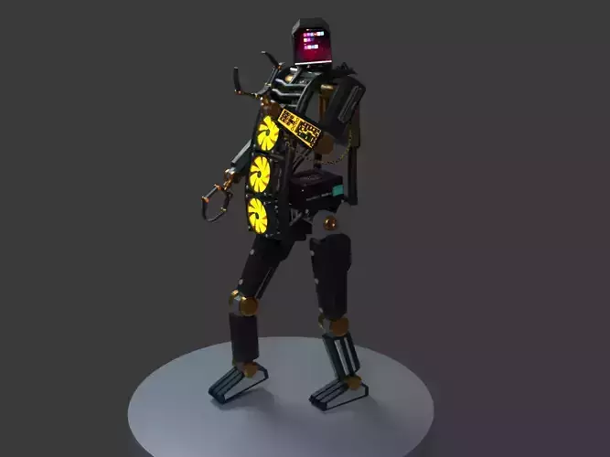 RoboPC 3D print model