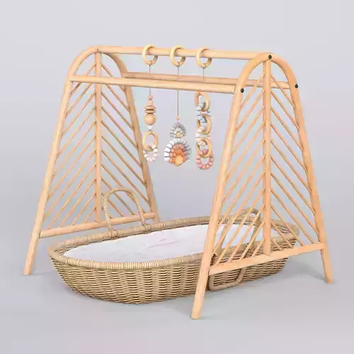 Natural Rattan Play Gym Gili