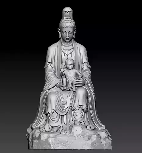 Bodhisattva statue