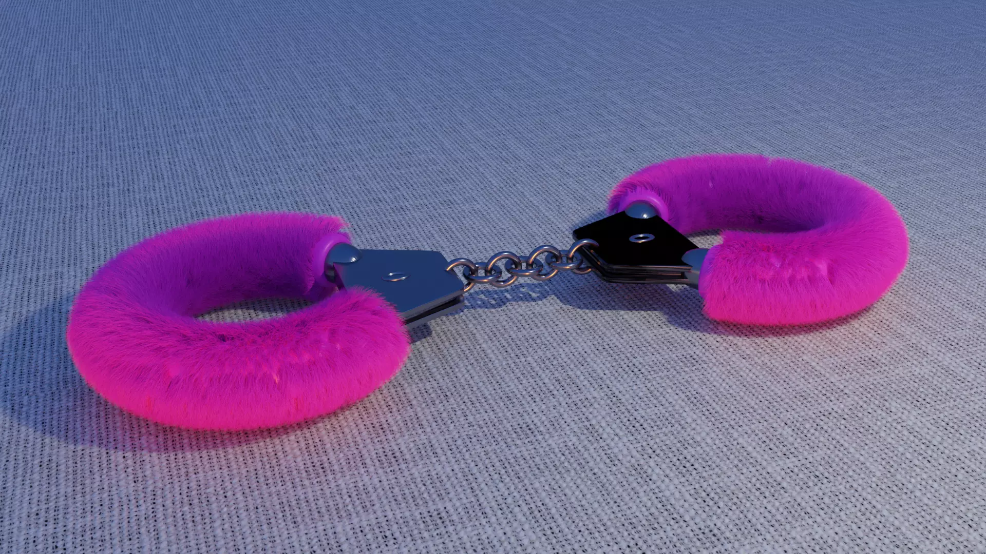 Handcuffs 3D model_0