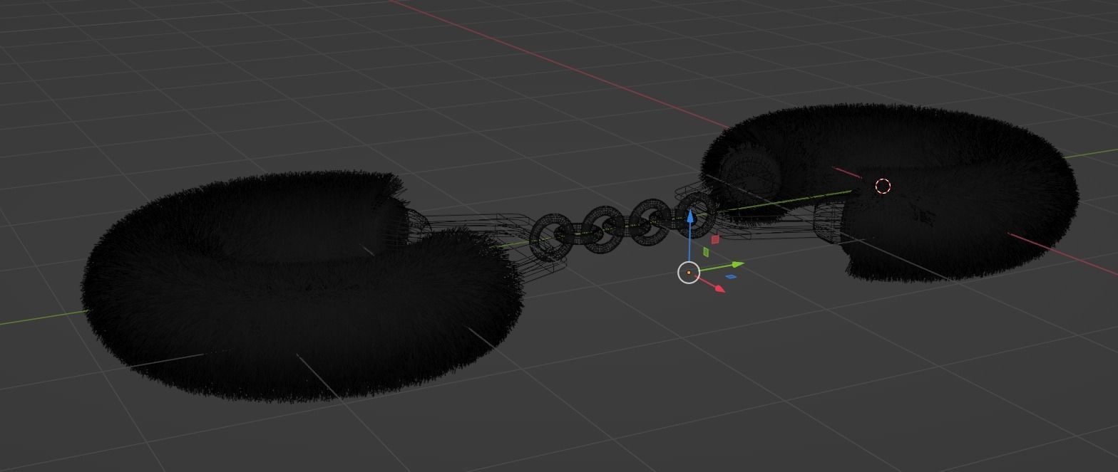 Handcuffs 3D model_1