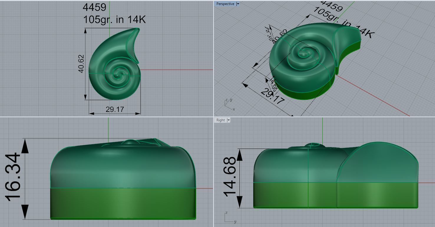 Shell Jewel Box 4459 3D print model_5