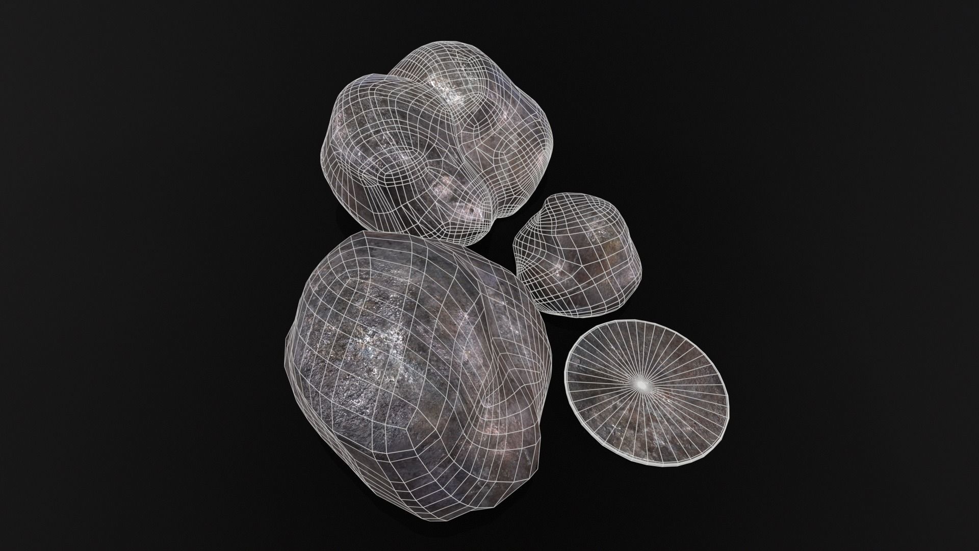 Raw Iron Low-poly 3D model_15