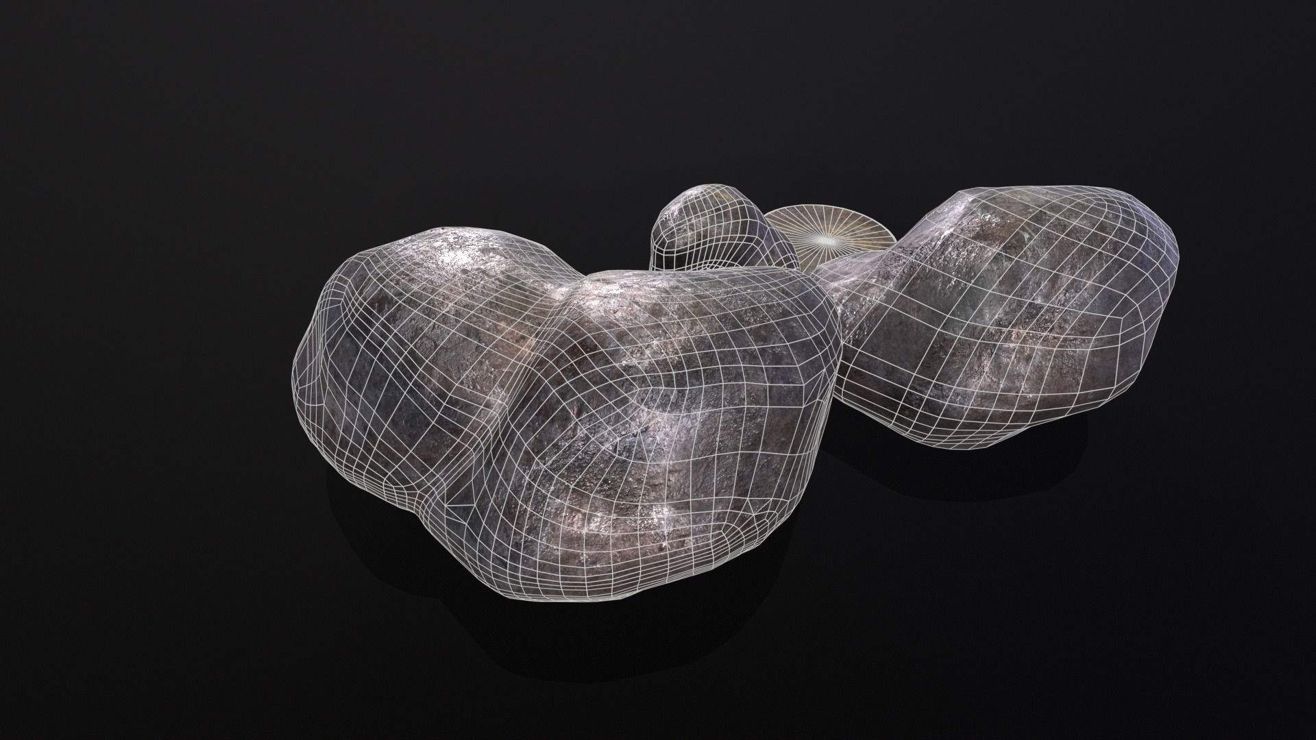 Raw Iron Low-poly 3D model_11