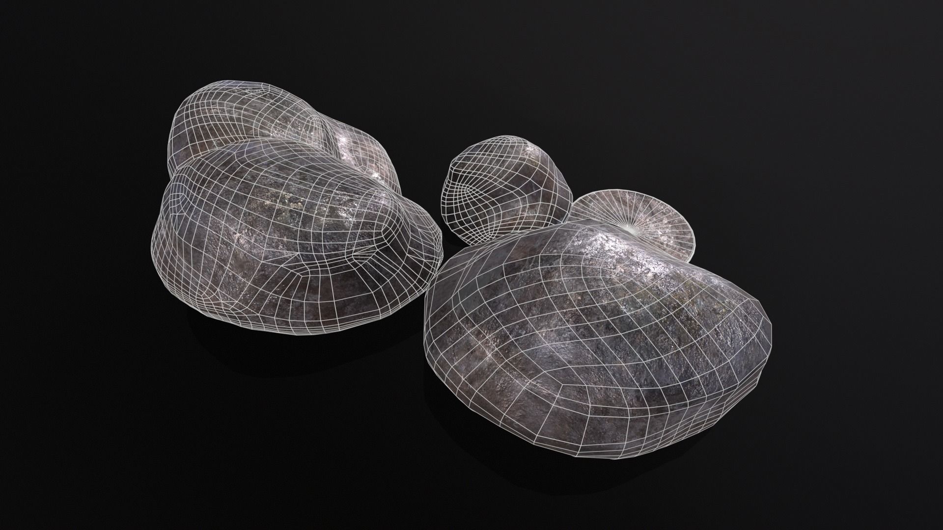 Raw Iron Low-poly 3D model_13