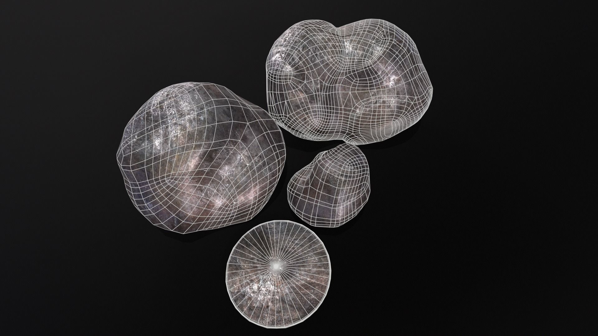 Raw Iron Low-poly 3D model_17