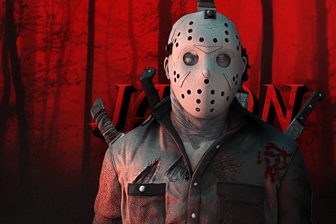 Wicked Horror Jason Bust Tested for 3D printing 3D print model