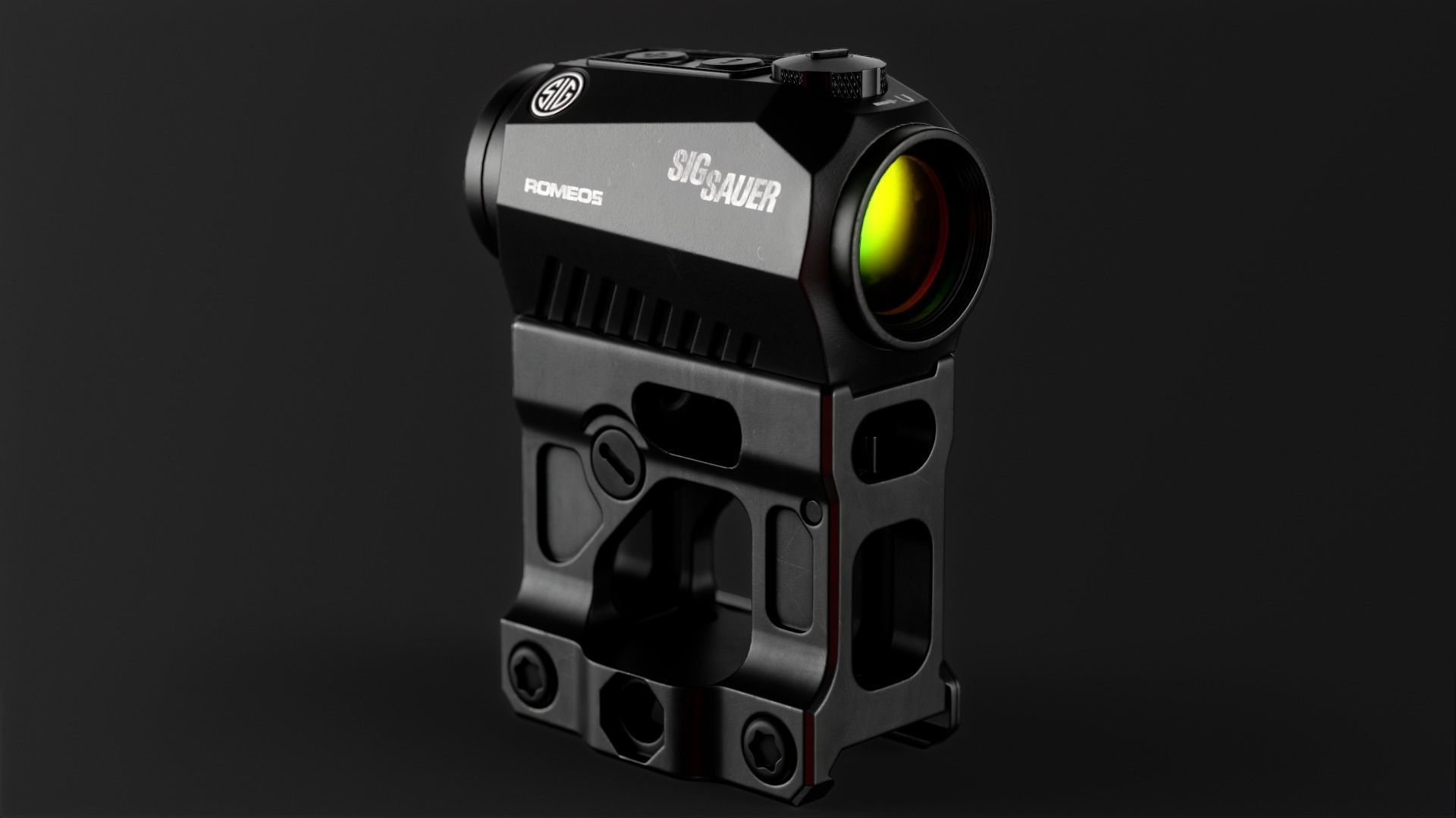 Sig Sauer Romeo5 Red Dot Sight 3D model_2