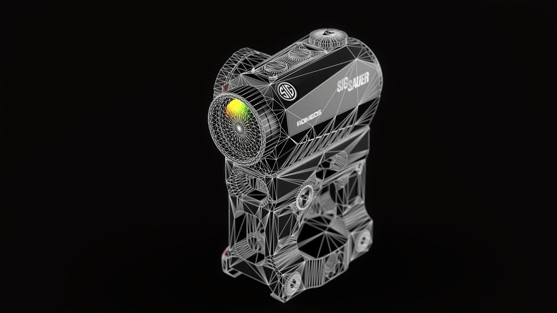 Sig Sauer Romeo5 Red Dot Sight 3D model_15