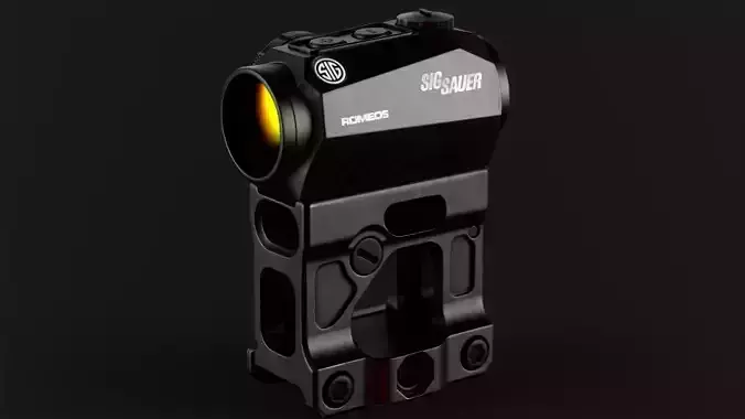 Sig Sauer Romeo5 Red Dot Sight 3D model