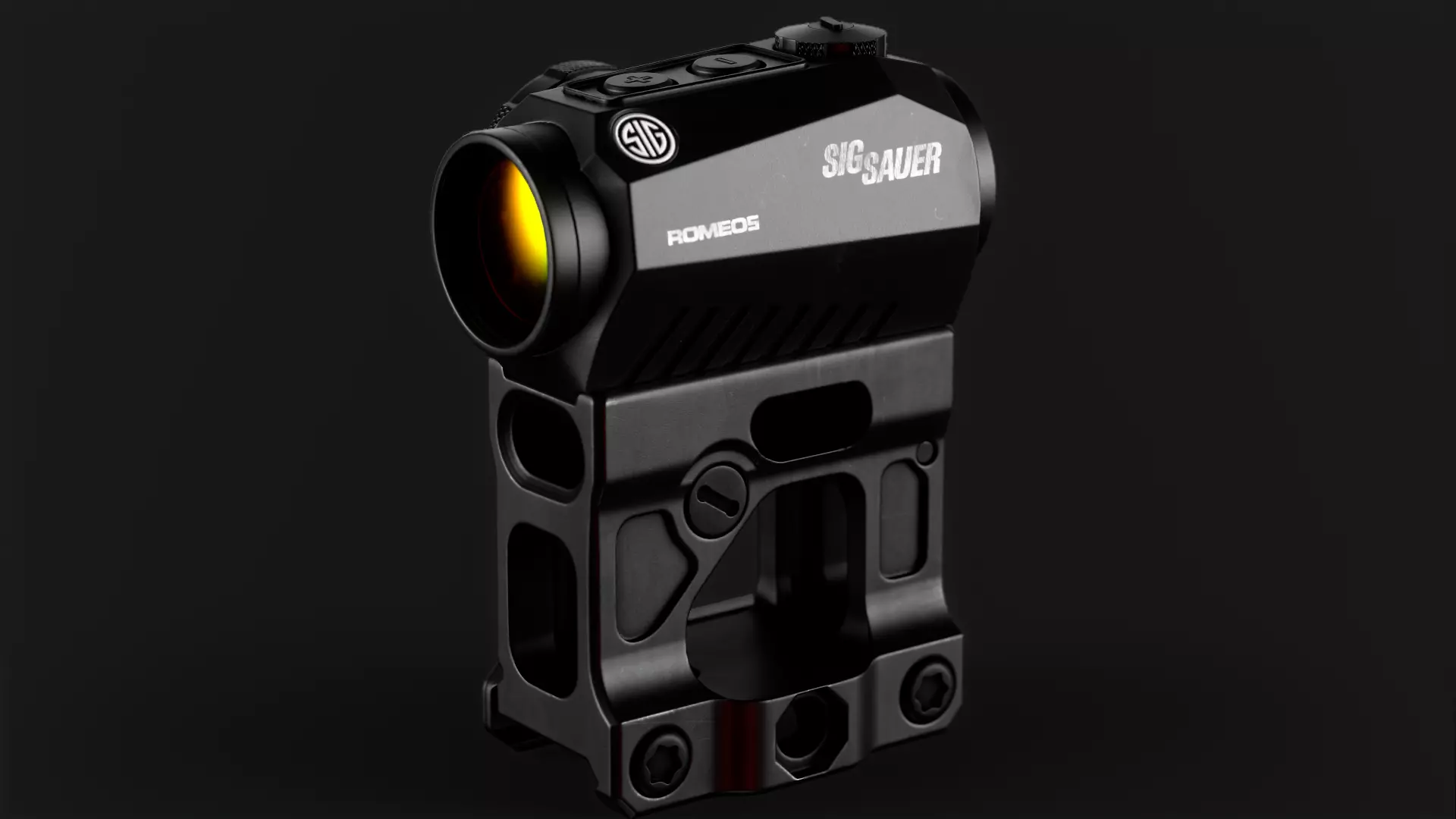 Sig Sauer Romeo5 Red Dot Sight 3D model_0