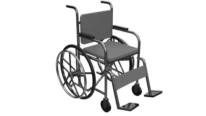 Wheel Chair 3d model 3D model