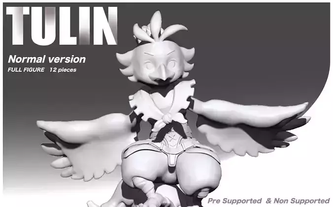 Zelda Tulin - Normal version - 3D Printing