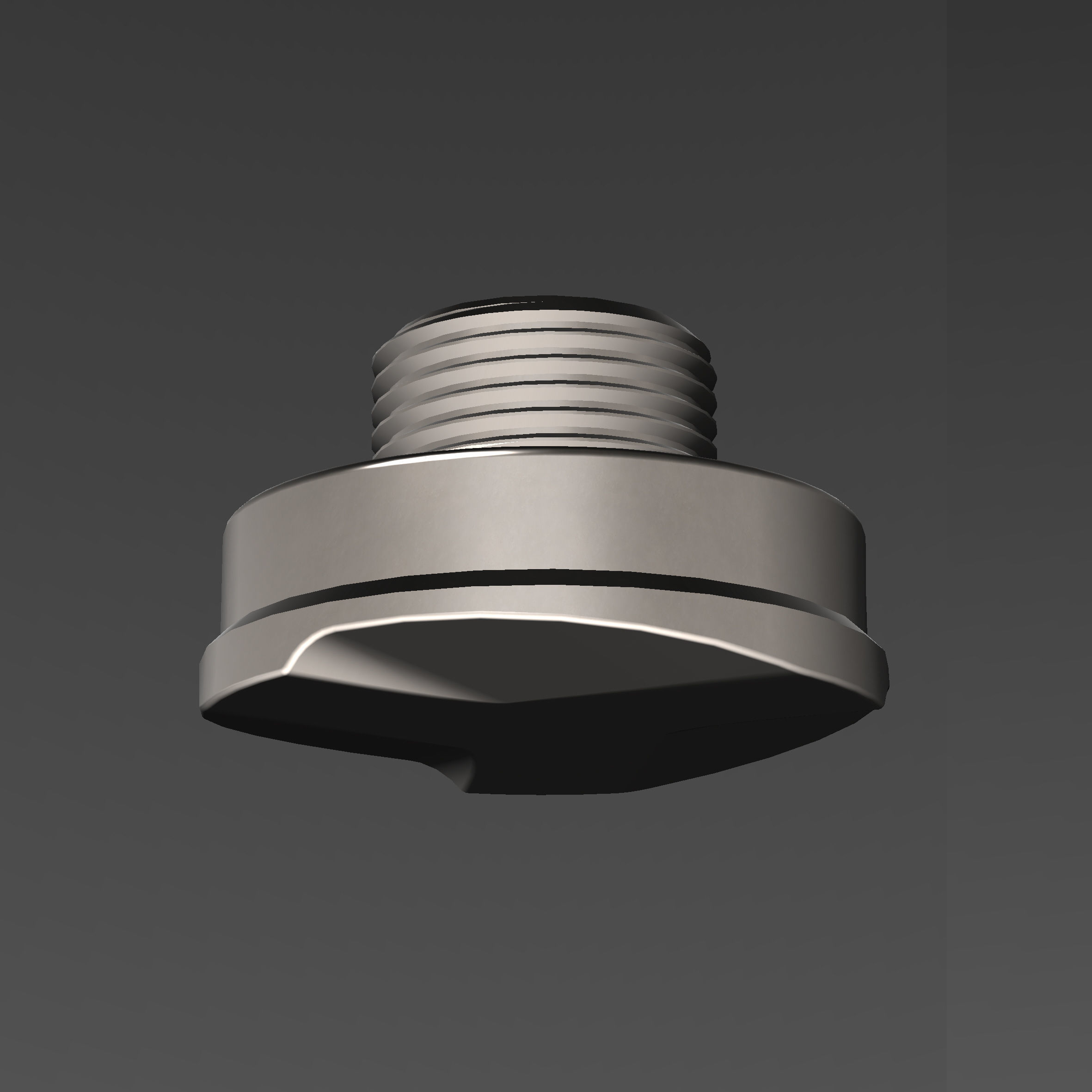 Macaron Tamper - Aluminum and Stainless-Steel 3D model 3D model_5