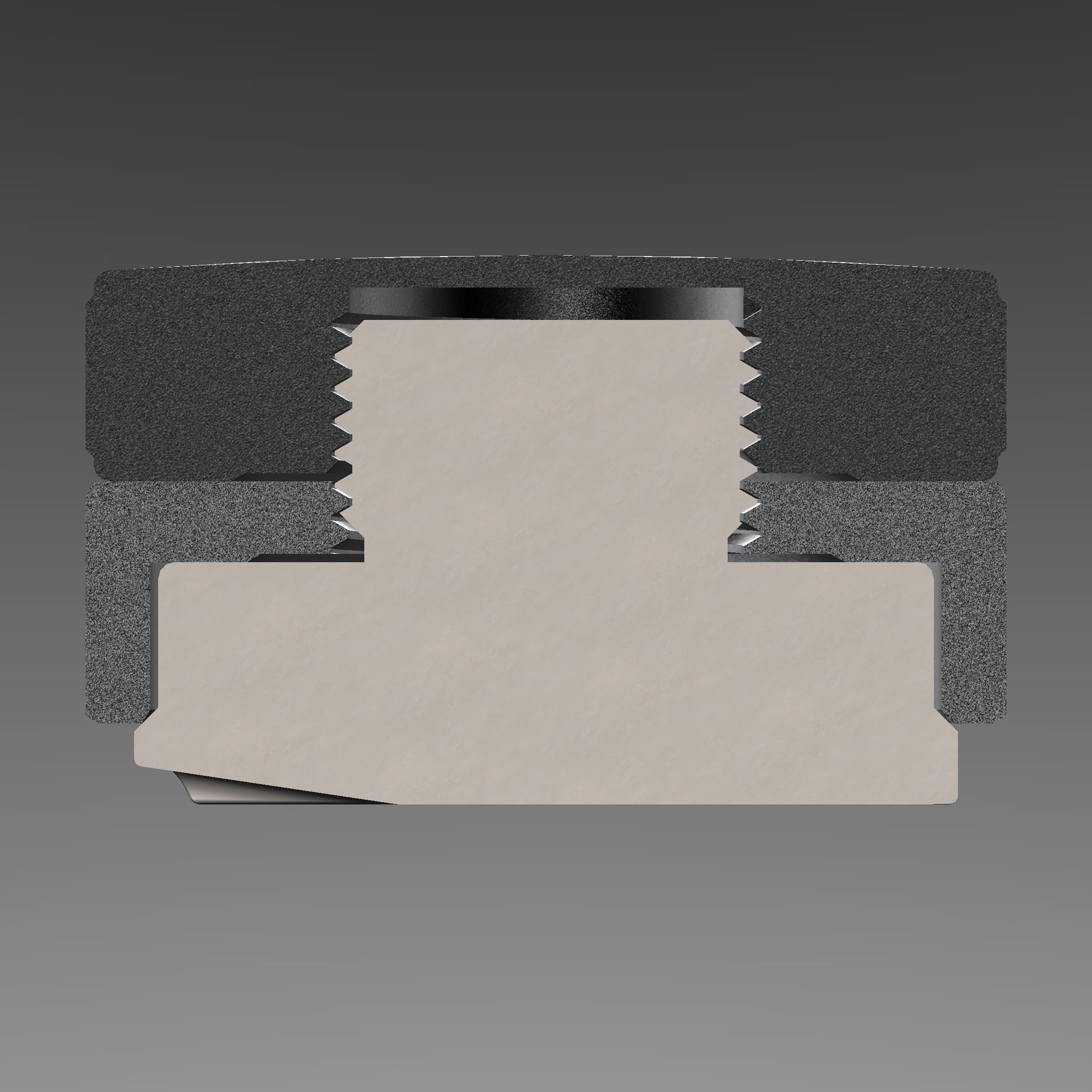 Macaron Tamper - Aluminum and Stainless-Steel 3D model 3D model_4