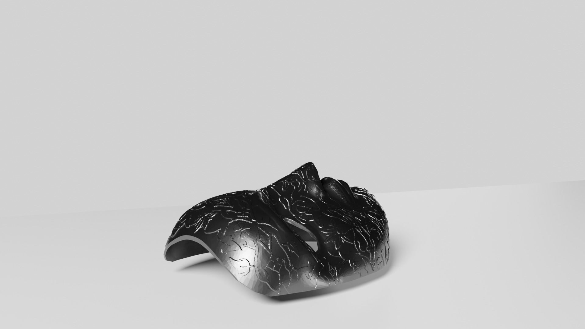 King Baldwin Mask Decorated - Kingdom of Heaven 3D print model_4