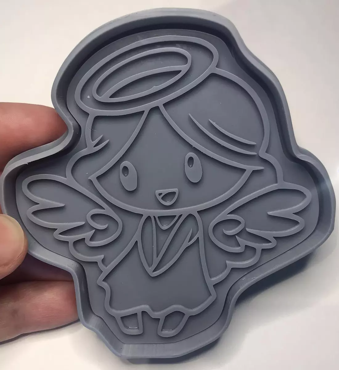 Christmas angel cookie cutter  Free 3D print model_0