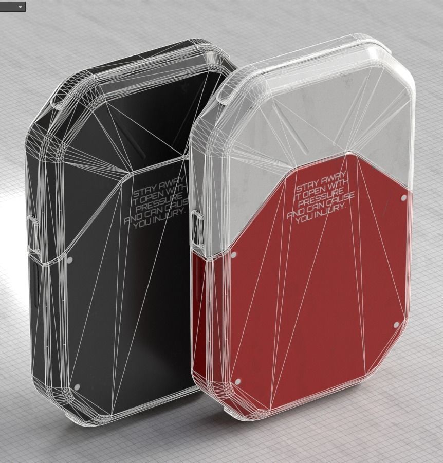 Sci-fi Med-Kit V2 PBR Low-poly 3D model_20