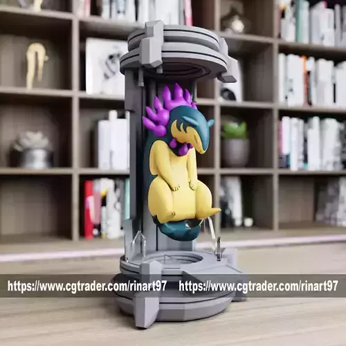 Typhlosion Hisuian in the Lab from pokemon