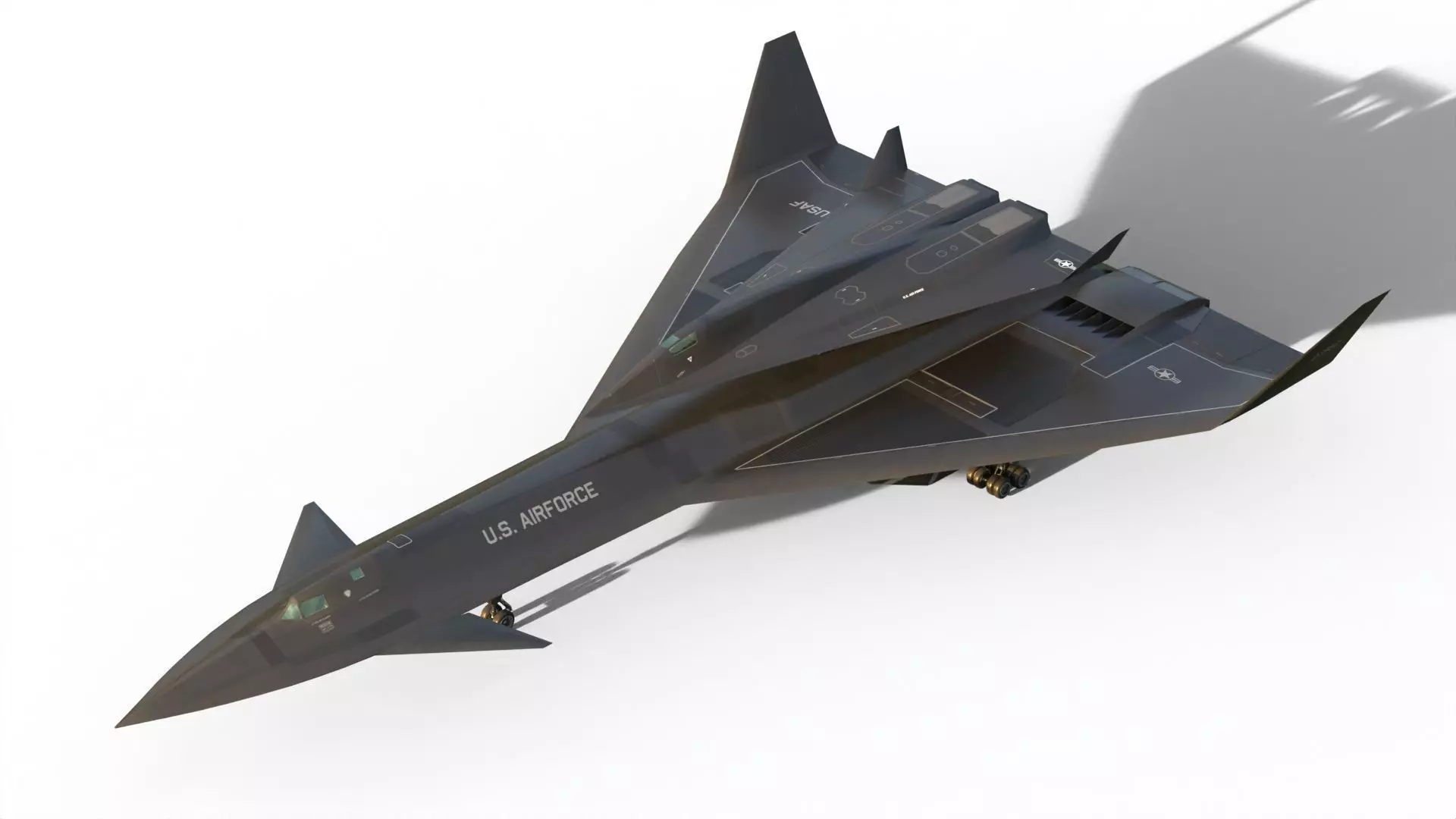 SR-75 Penetrator 3D model_0