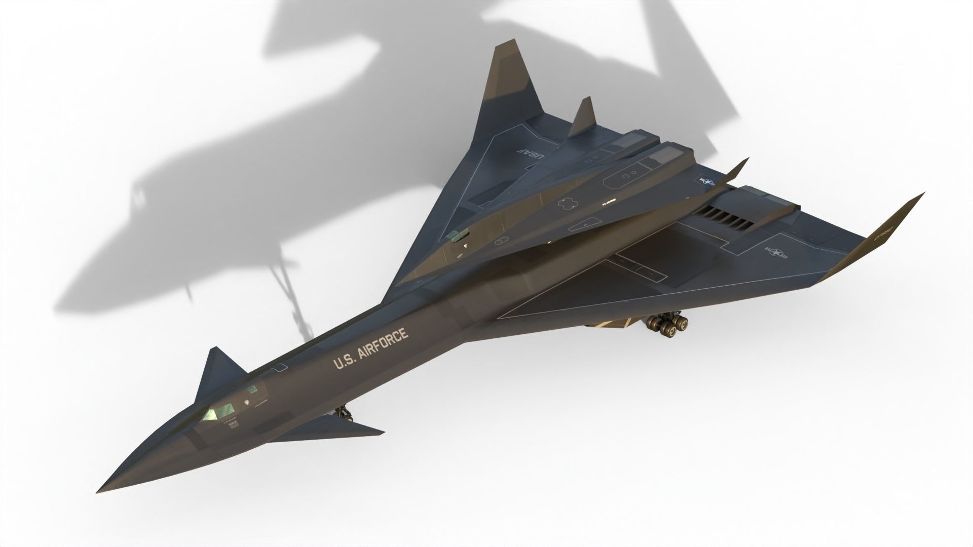 SR-75 Penetrator 3D model_8