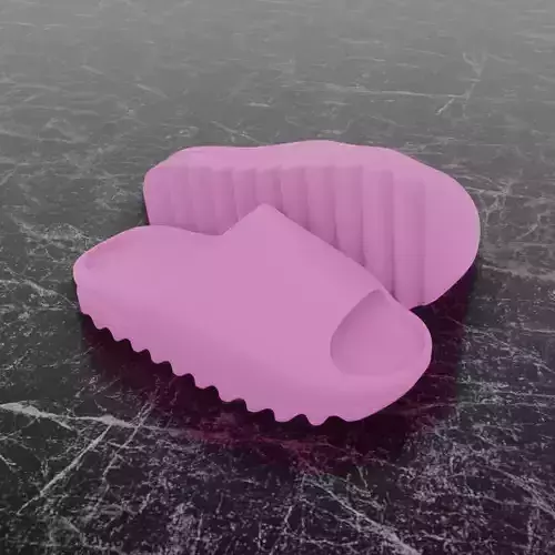 ADIDAS YEEZY SLIPPER - PINK