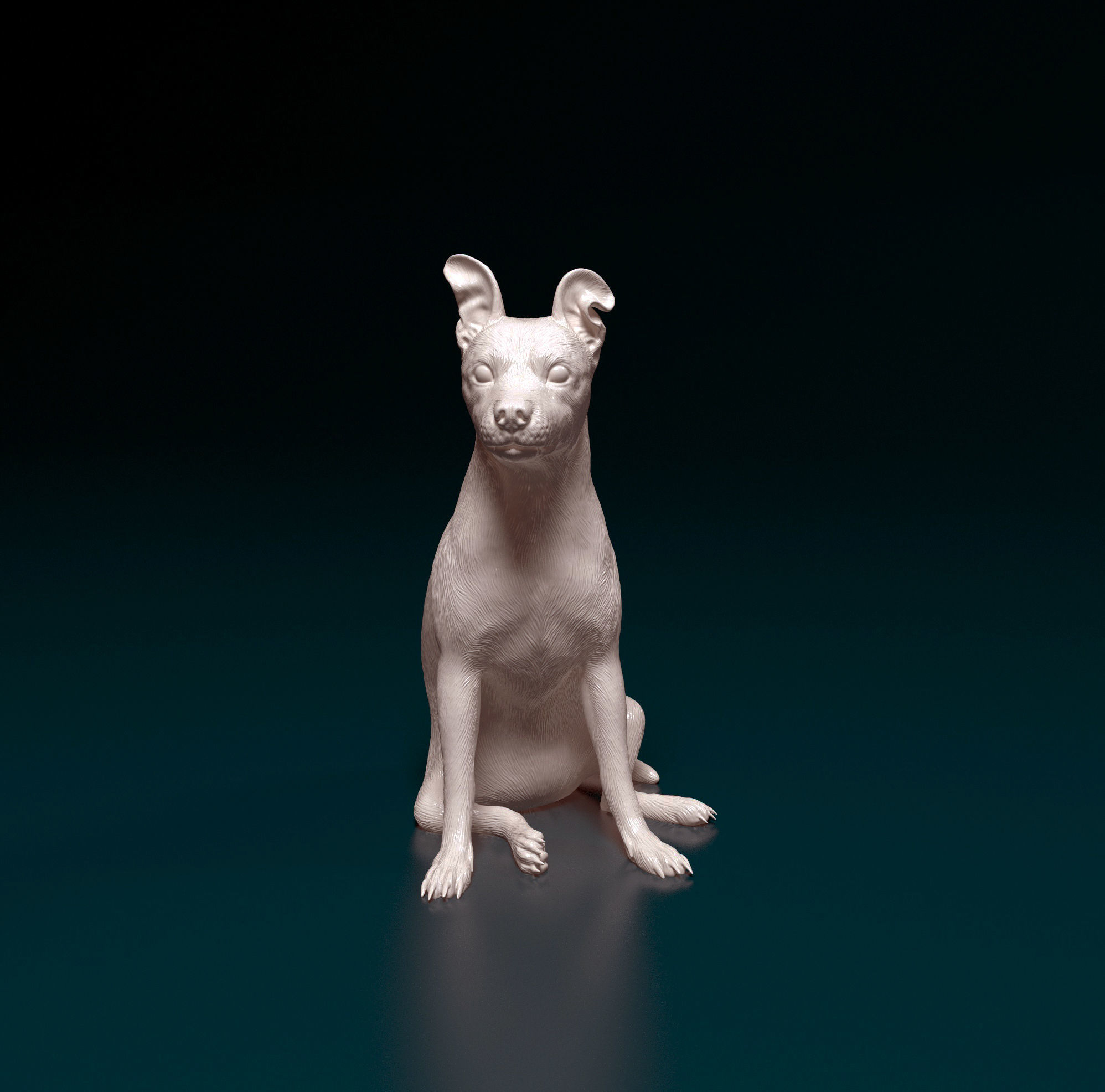 Miniature Pinscher 3D print model_1