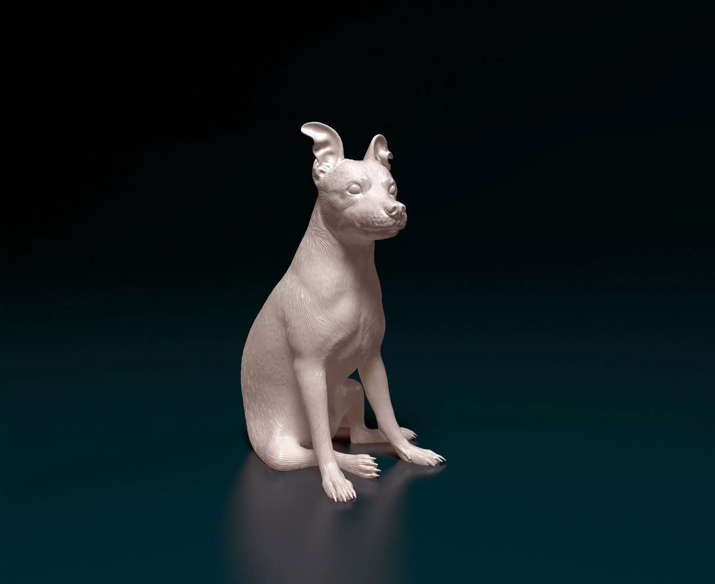 Miniature Pinscher 3D print model_0