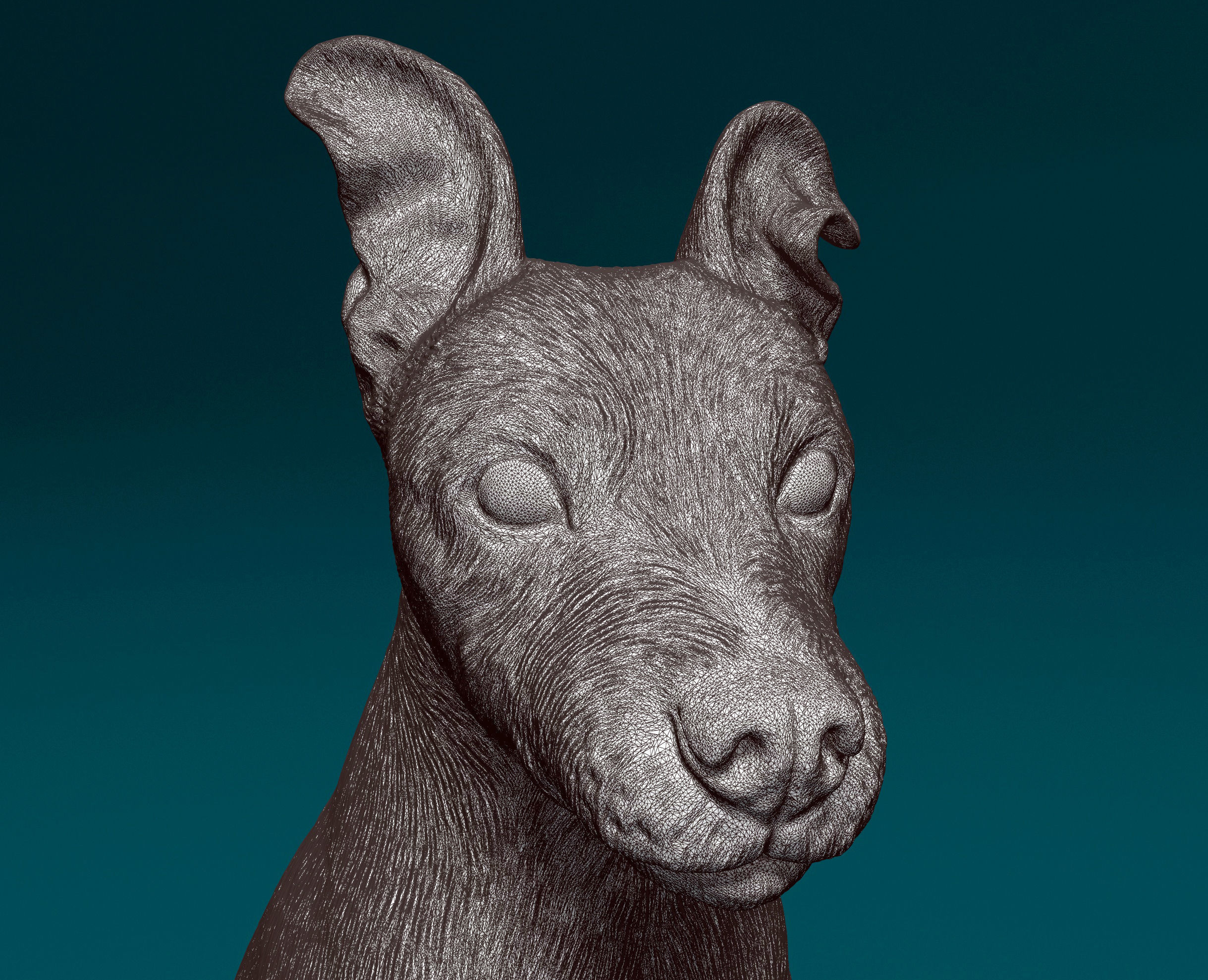 Miniature Pinscher 3D print model_6