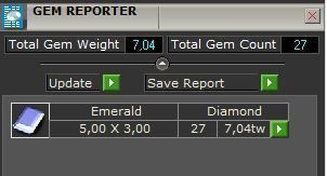 Emerald Cut Diamond Bracelet 4482 3D print model_6