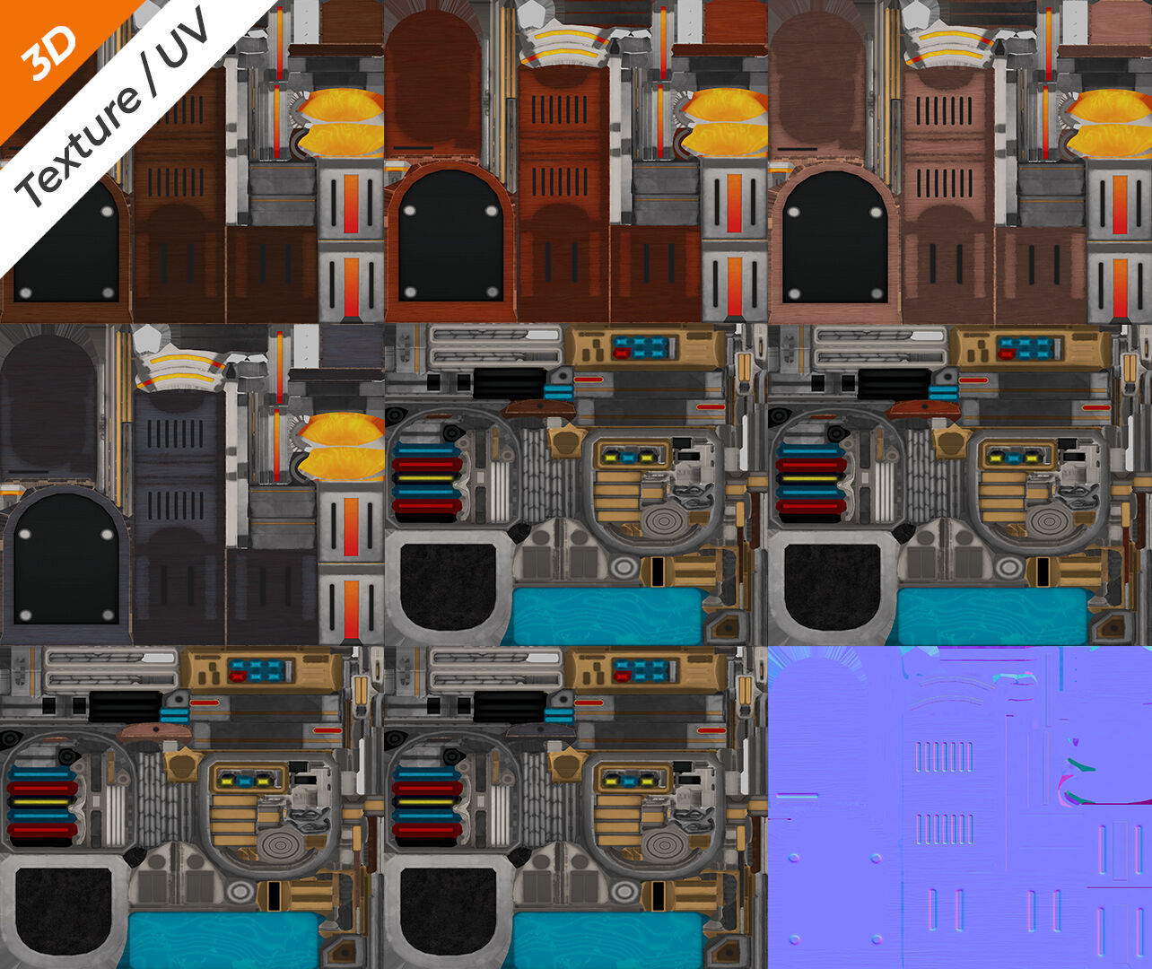 Jukebox  Low-poly 3D model_14