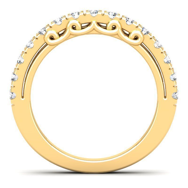 3D CAD RING NJ-2268 R 3D print model_6