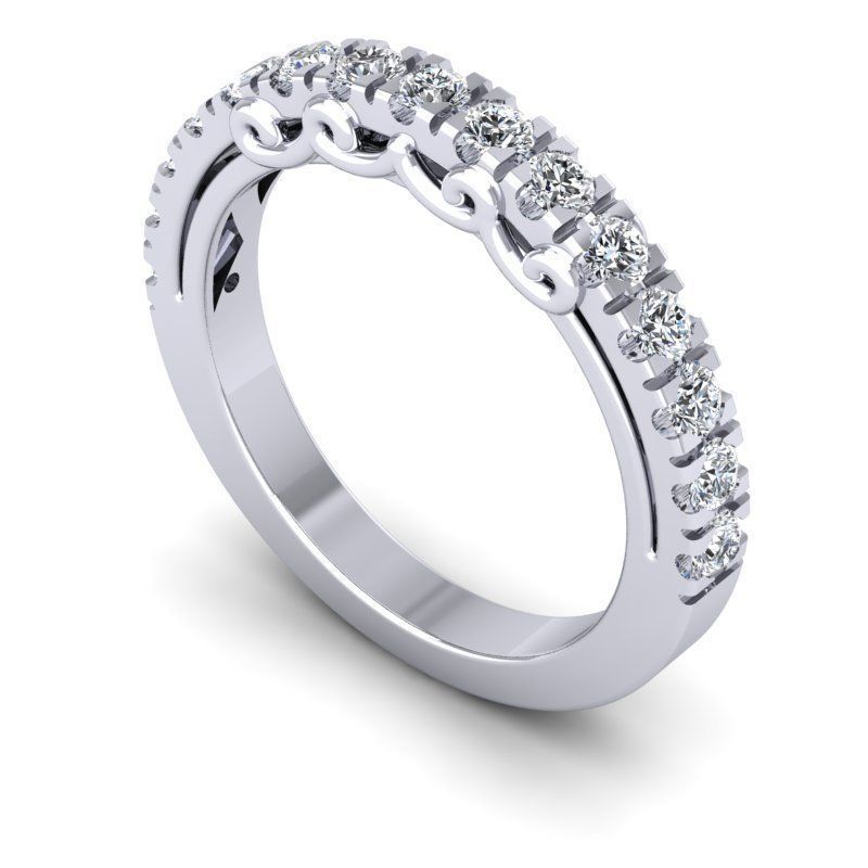 3D CAD RING NJ-2268 R 3D print model_1