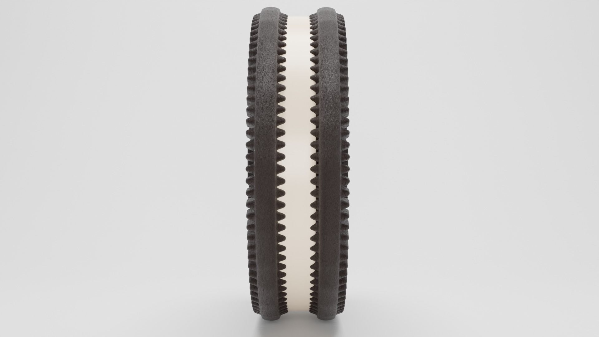 Black Oreo Cookie 3D Modell 3D model_2