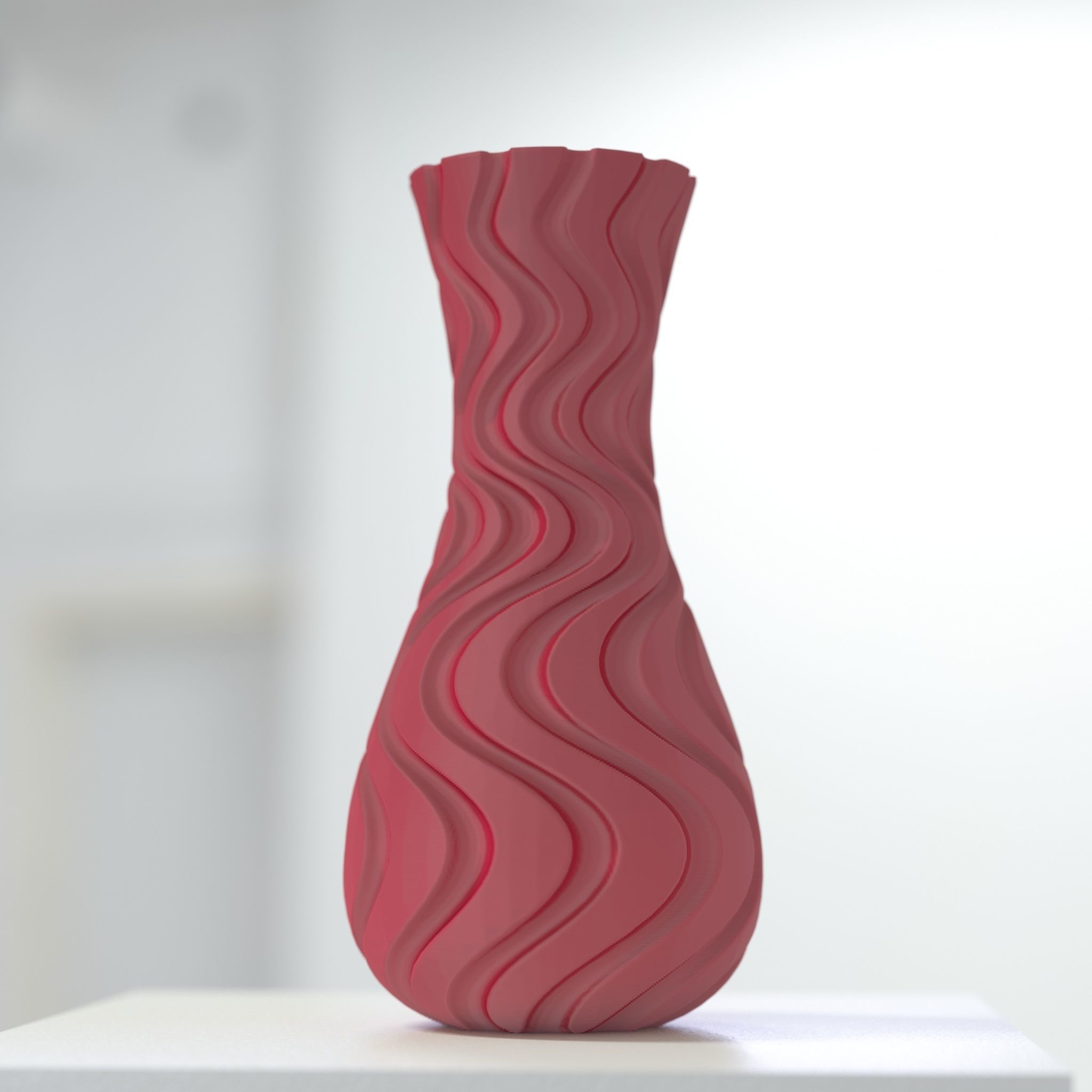 Flower Pot Vase 3D Print Vasija Decorativa Impresion 3D 3D print model_11