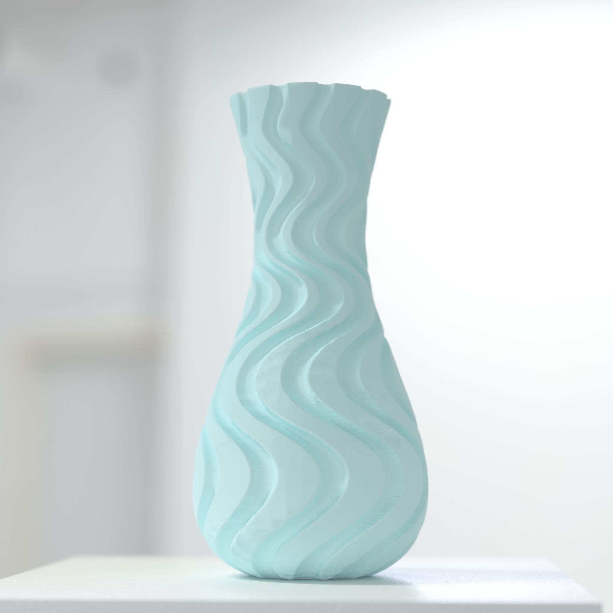 Flower Pot Vase 3D Print Vasija Decorativa Impresion 3D 3D print model_1