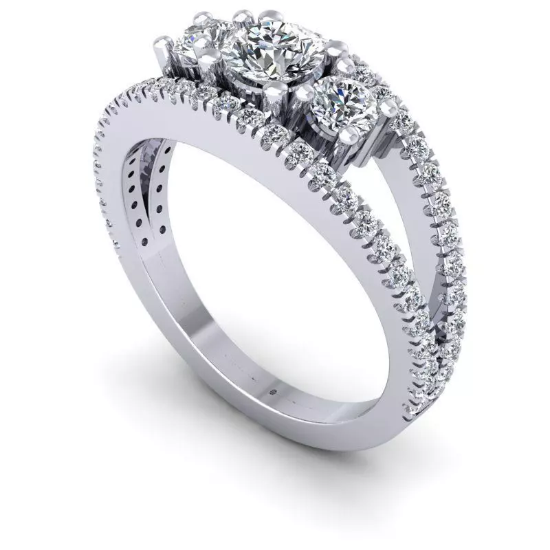 3d CAD RING NJ-2267 3D print model