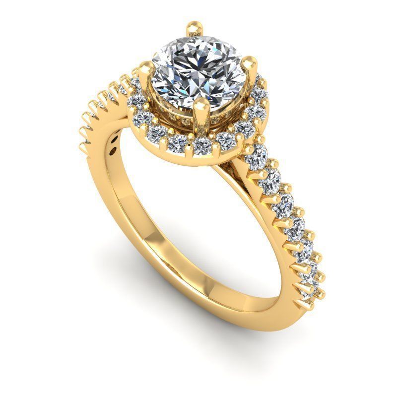 3D CAD RING NJ-698-Ring 3D print model_3