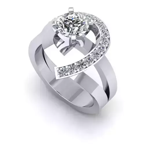 3D CAD RING NJ-690 AND 193 -Ring 3D print model