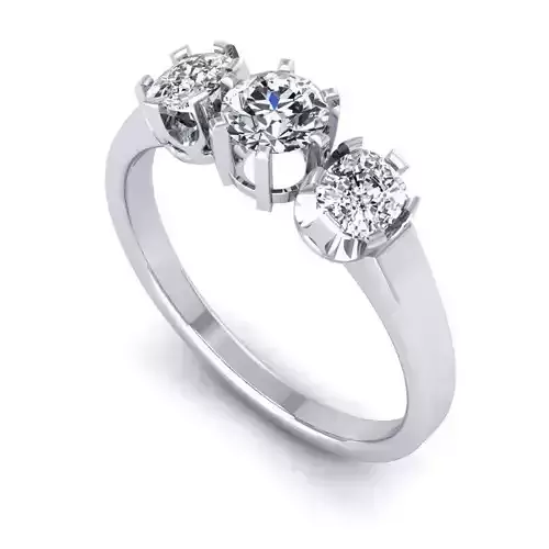 3D CAD RING NJ-570-Ring 3D print model