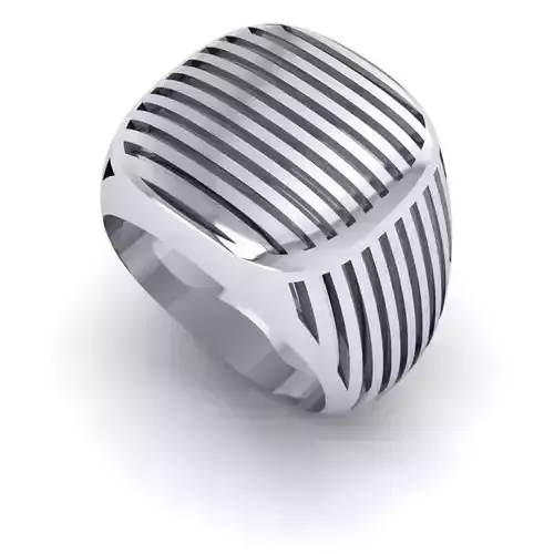 3D CAD RING NJ-195-Ring 3D print model