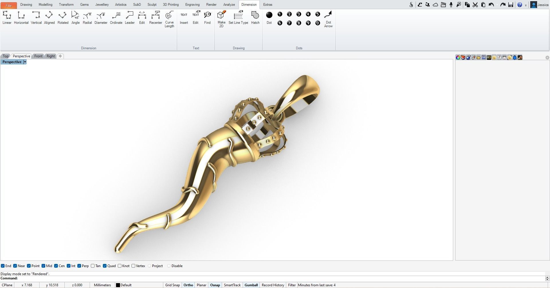 CORNICELLO 3D print model_5