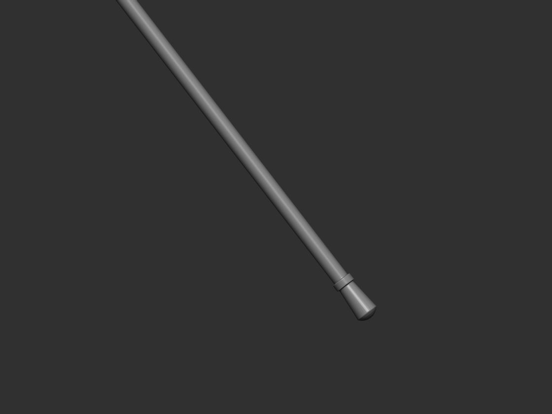 Mandalorian Beskar Spear Din Djarin 3d Digital File Download 3D print model_1