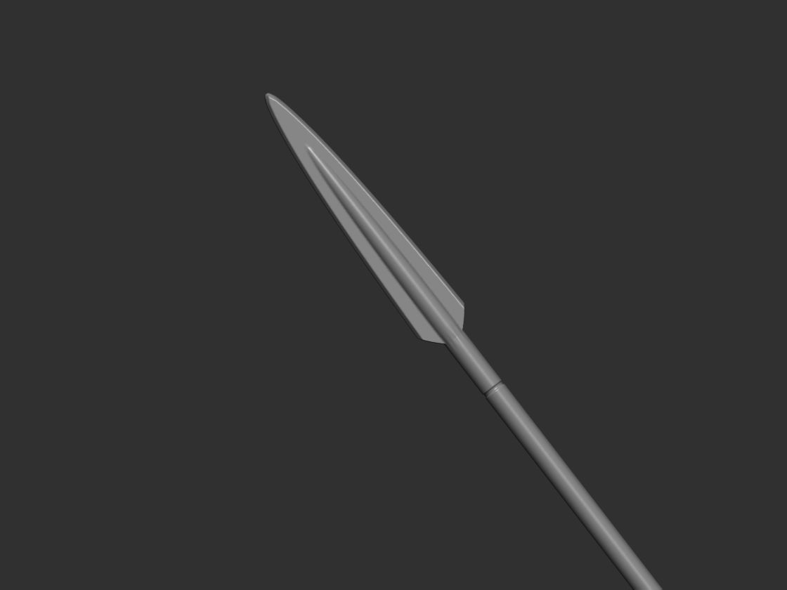 Mandalorian Beskar Spear Din Djarin 3d Digital File Download 3D print model_3