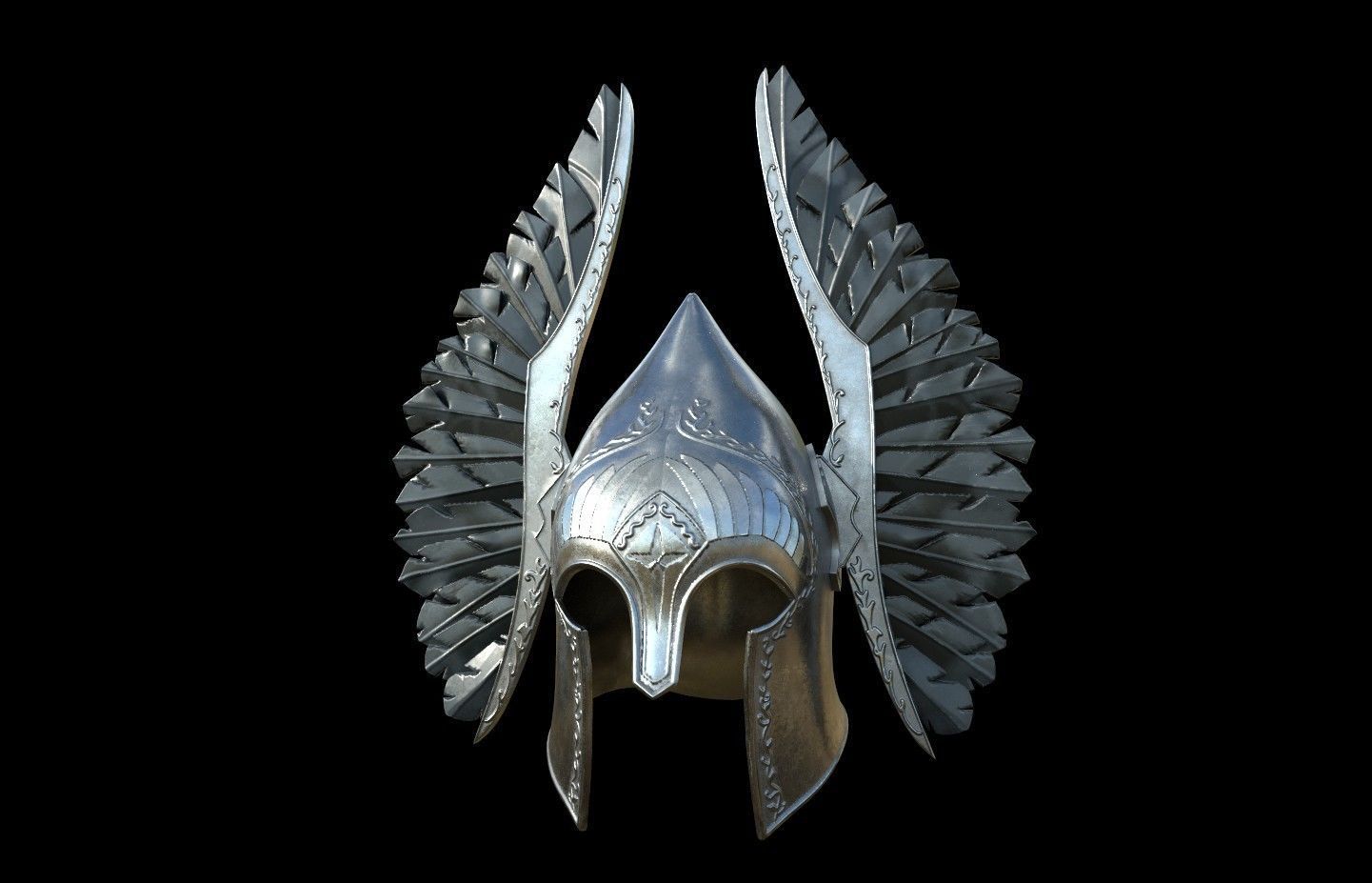 Fountain Guard Helmet lord of the rings 3D DIGITAL DOWNLOAD 3D print model_3