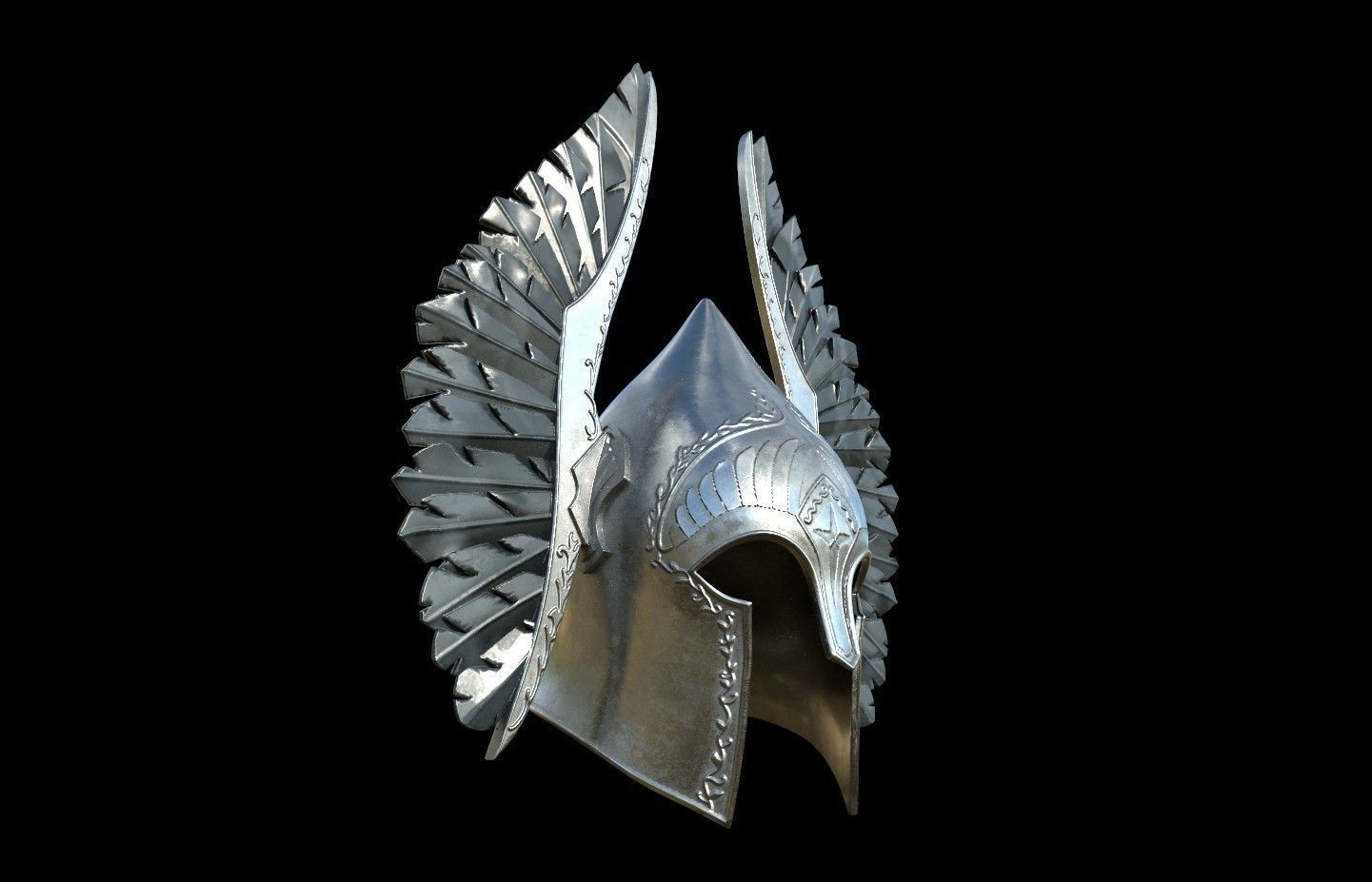 Fountain Guard Helmet lord of the rings 3D DIGITAL DOWNLOAD 3D print model_4