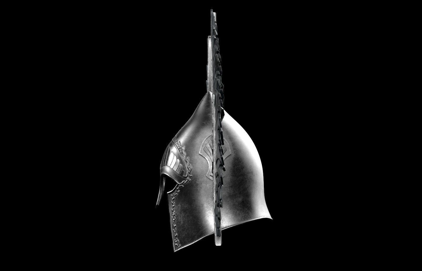 Fountain Guard Helmet lord of the rings 3D DIGITAL DOWNLOAD 3D print model_2