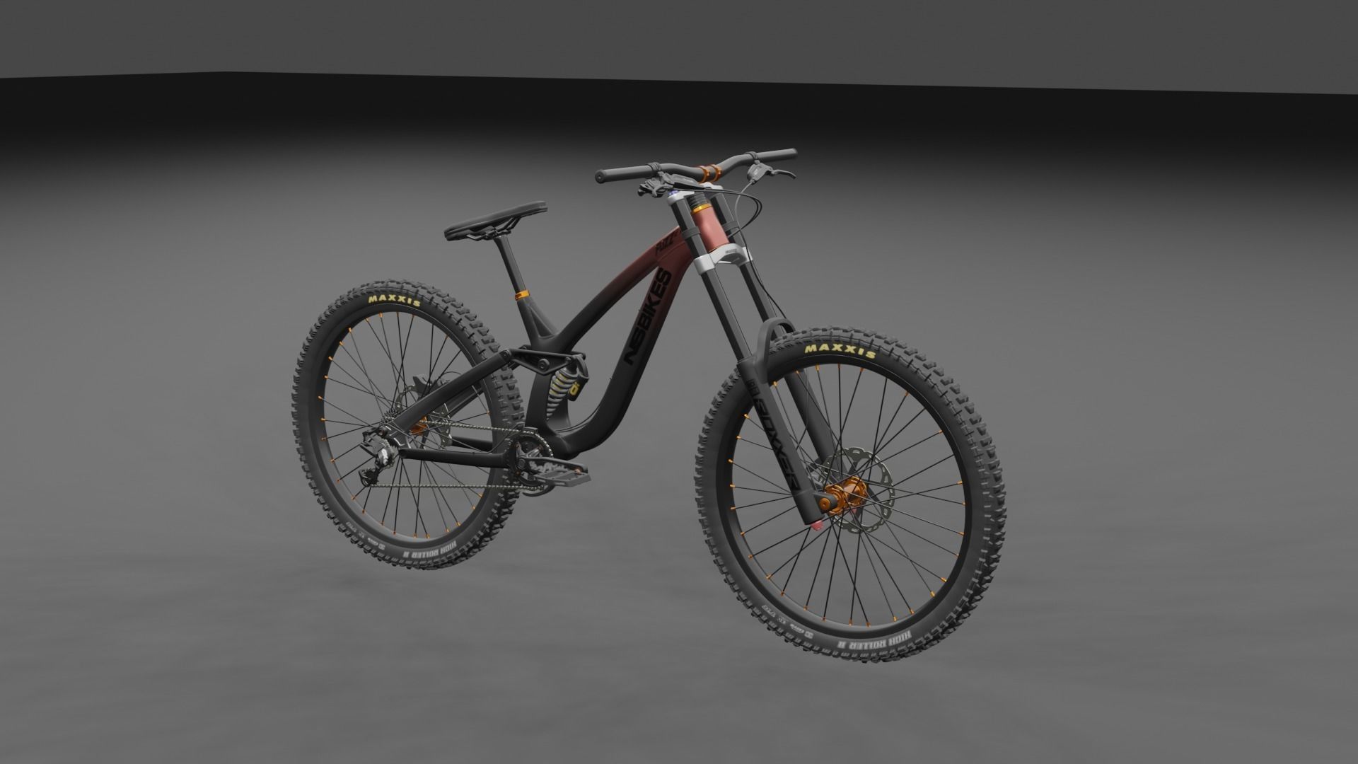 Moutain Bike 3D model_6